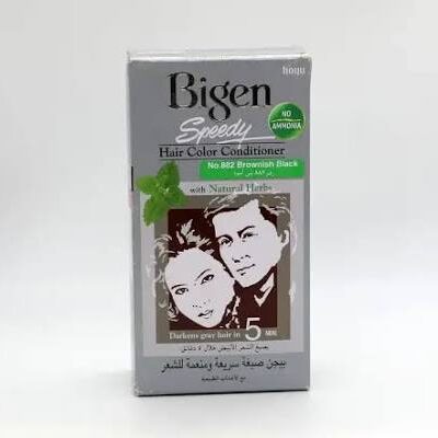 Bigen Hair Color Conditioner Brownish Black 882
