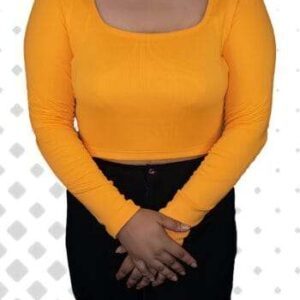 Stylish Long Sleeve Stretchable Blouse for Women